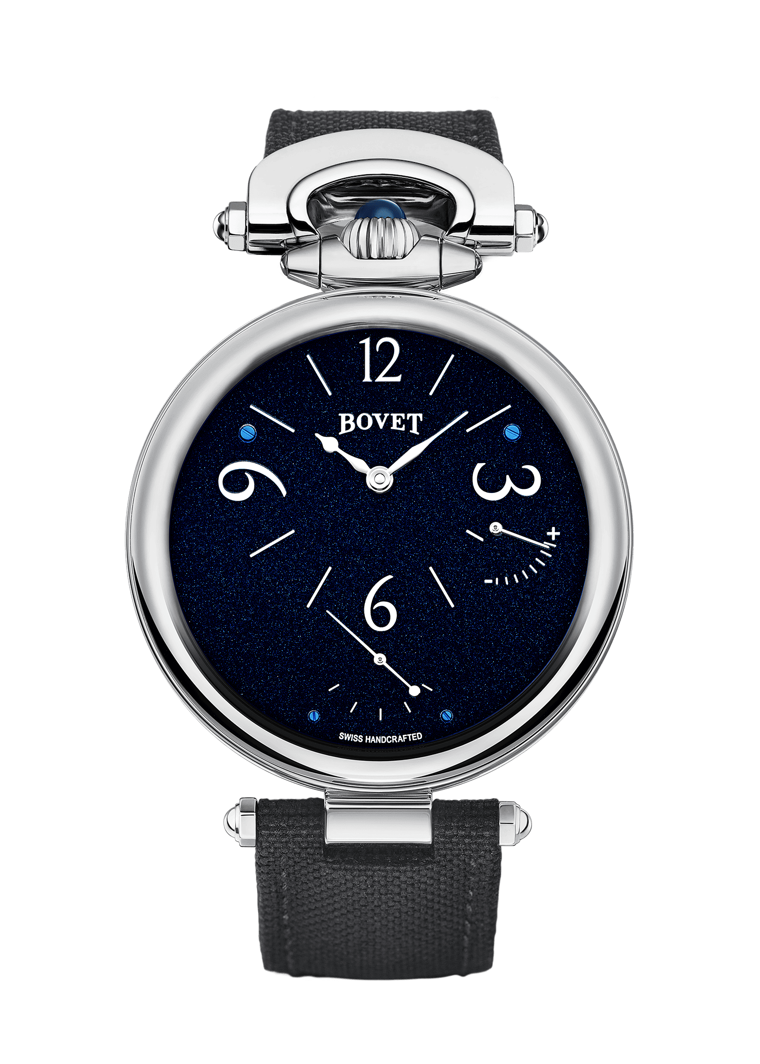 Elegant Bovet Fleurier 19Thirty timepiece with a sleek design and sophisticated dial.